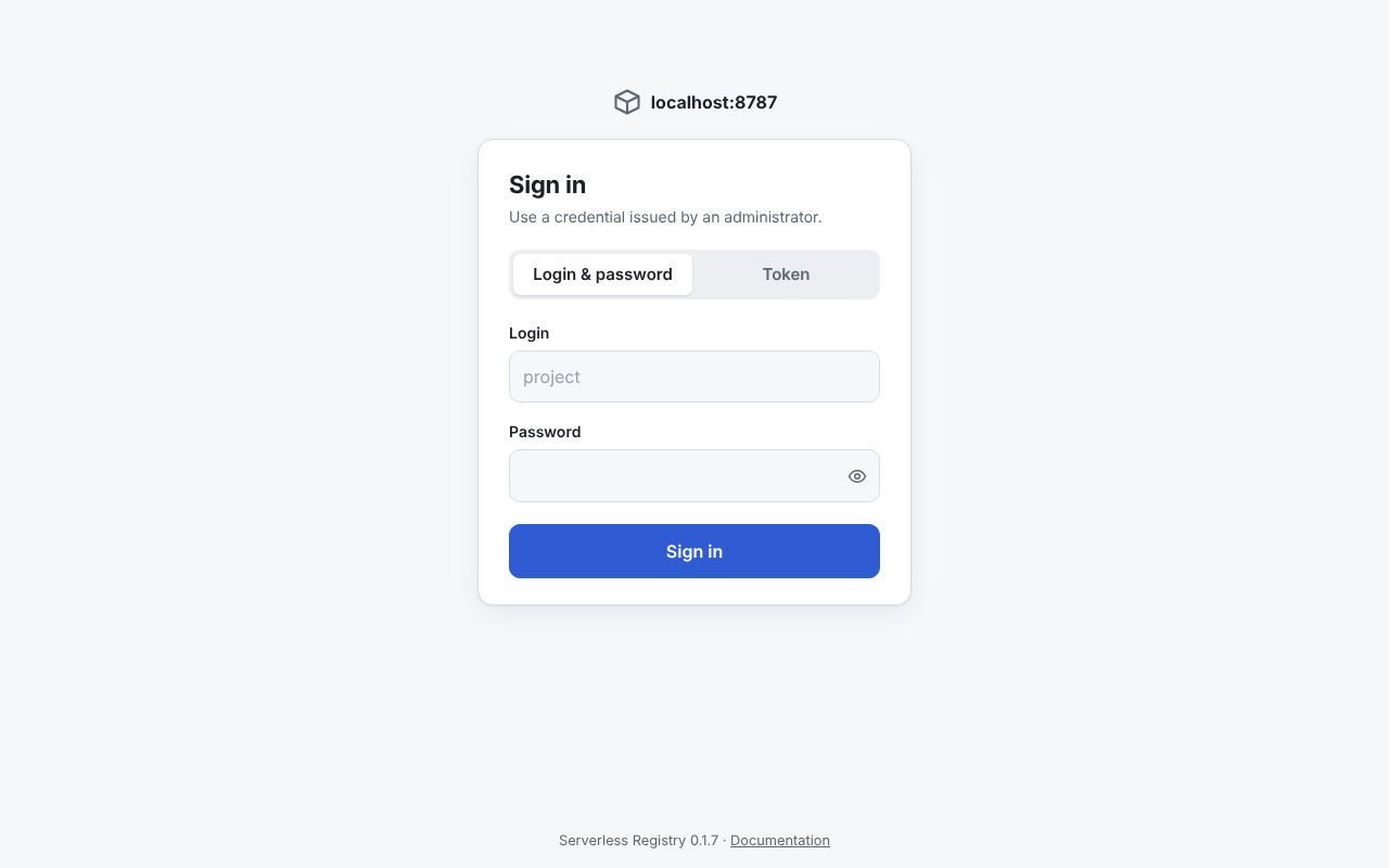 Login